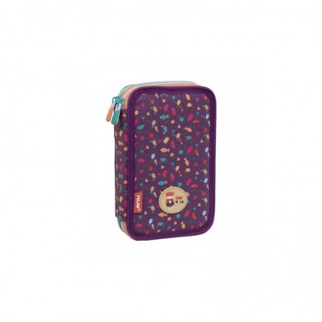 Rotulador doble punta pincel color hot pink tombow abt-743