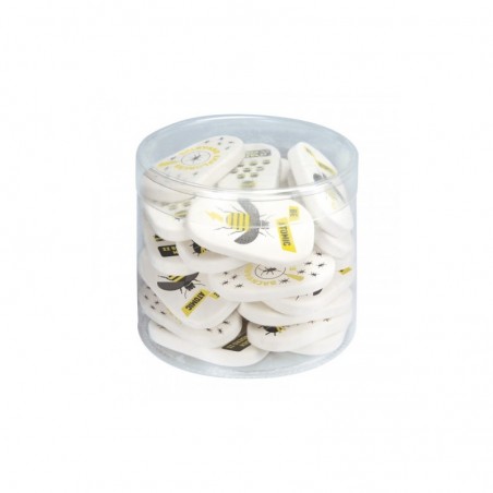 Kit 10 hojas etiquetas satinadas oro