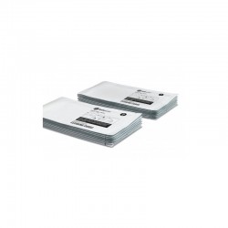 Paquete 25 hojas etiquetas despegables ecológicas