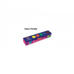 Bandeja apilable de plastico 350x250x65 mm. color rojo faibo 93-03