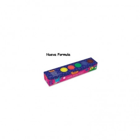Bandeja apilable de plastico 350x250x65 mm. color rojo faibo 93-03