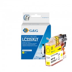 G&g brother lc1240xl/lc1220xl/lc1280xl amarillo cartucho de tinta generico - reemplaza lc1240y/lc1220y/lc1280xly