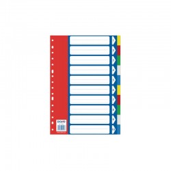 Cuaderno serie plastipac 90 grs. tapa polipropileno folio (215x310mm.) 80 hojas cuadrícula 4x4 con margen surtido pacsa 16467
