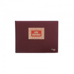 Bolígrafo retráctil jotter kensington rojo con ribete cromado punto medio tinta azul parker 1953187