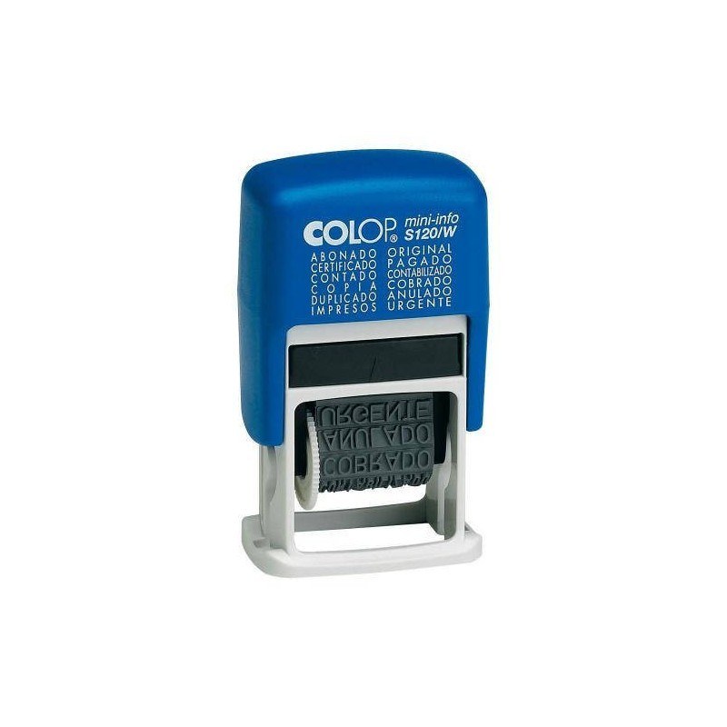 Fellowes Boligrafo con Peana - Base Pesada Antideslizante - Cadena Contra Robo de 520mm - Color Tinta Azul