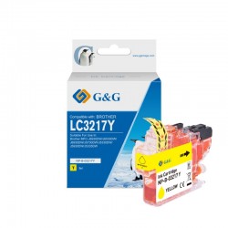 G&g brother lc3217 negro cartucho de tinta generico - reemplaza lc3217bk