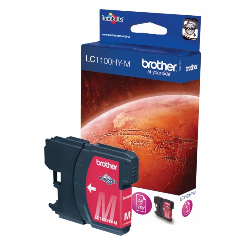 Brother lc1100xl negro cartucho de tinta original - lc1100hybk