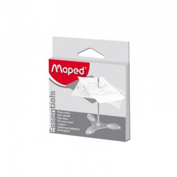 Caja 100 etiquetas blancas recicladas - quickpeel - impresoras láser 99
