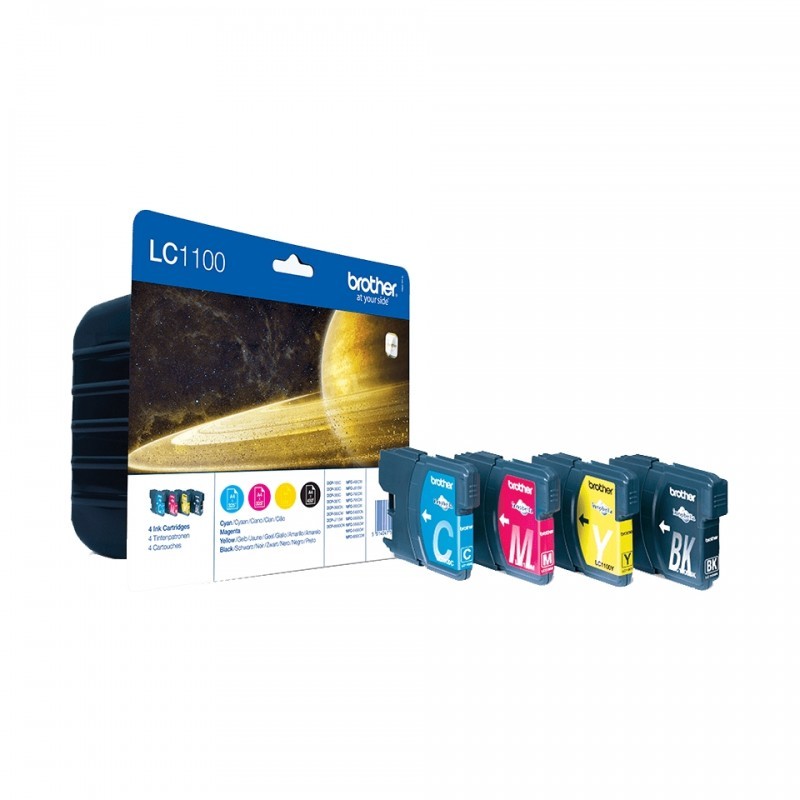 Brother lc1100 magenta cartucho de tinta original - lc1100m