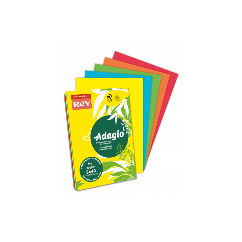 Cuaderno tapa carton forrada extradura uniclasic 4º 80 hojas 90gr. 4x4 colores surtidos papyrus 88453099